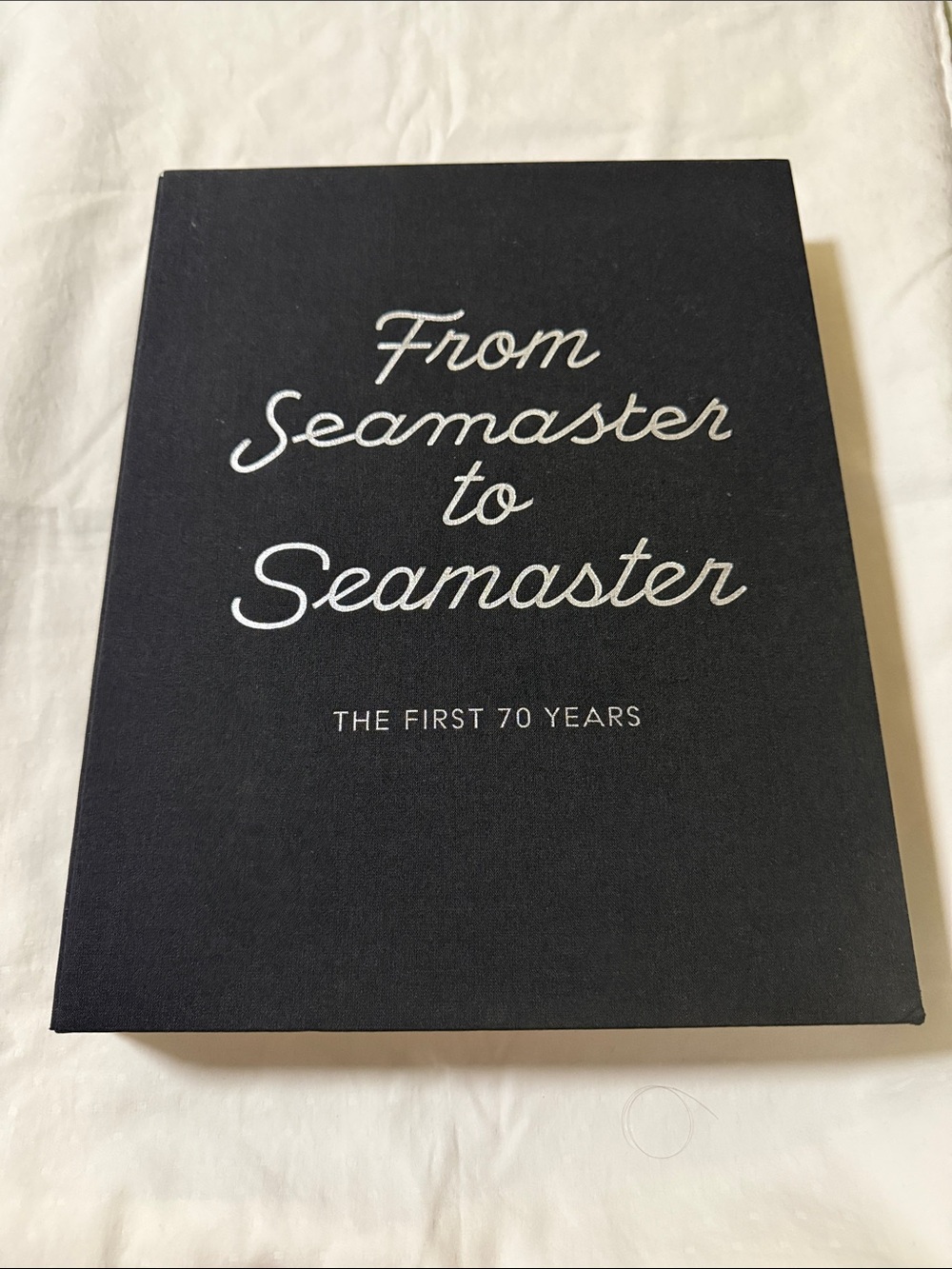 Omega Book, Rizzoli, “From Seamaster to Seamaster”